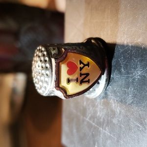 Thimble( I ♡NY )Souvenier vtg